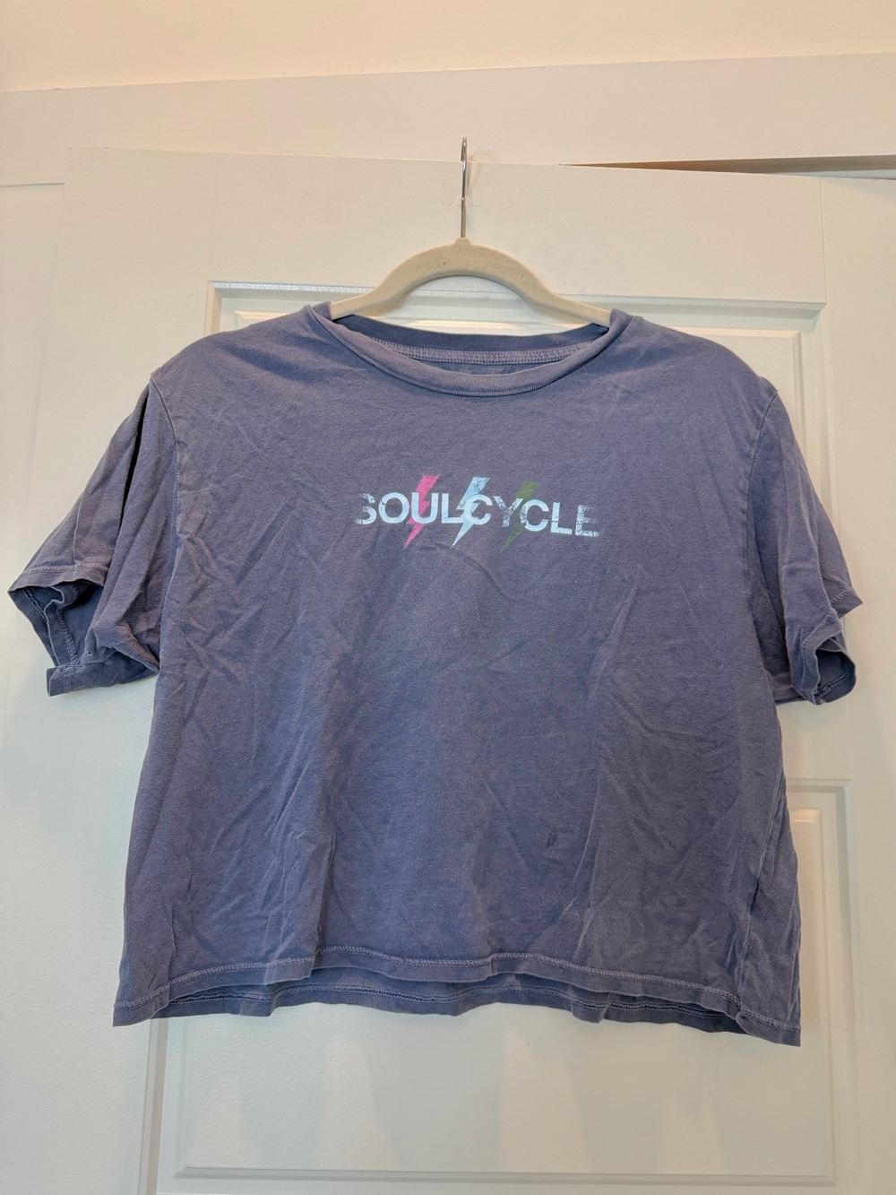 Soulycle Blue-Gray Tee Size L